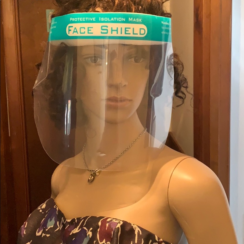 Protective isolation Face shield